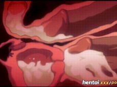 Anime Hentai Anal Cream Fill - Double Creampie Hentai Anal Vaginal Full Womb Filled With ...