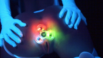 Anal fidget spinner Light Up
